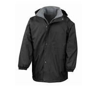 (XXL, Black/Grey) Result Mens StormDri 4000 Reversible Waterproof Jacket
