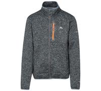 (XXL, Black Marl) Trespass Mens 3 Zip Pockets Fleece - Bingham