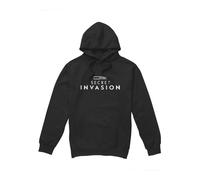 (XXL, Black) Marvel Mens Secret Invasion Logo Hoodie