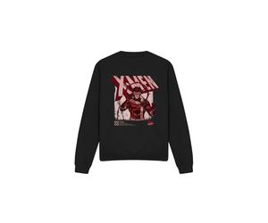 (XXL, Black) Marvel Unisex Adult X-Men Cyclops Infographic Sweatshirt