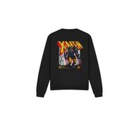 (XXL, Black) Marvel Unisex Adult X-Men Wolverine Infographic Sweatshirt