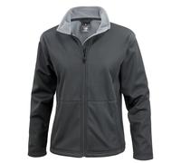 (XXL, Black) Result Core Womens/Ladies Soft Shell Jacket