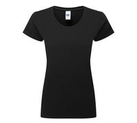 (XXL, Black) Russell Womens/Ladies Authentic Classic T-Shirt