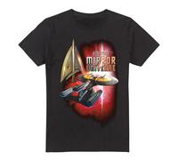 (XXL, Black) Star Trek Mens Mirror Enterprise T-Shirt