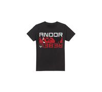 (XXL, Black) Star Wars Mens Andor Rebel Spy T-Shirt