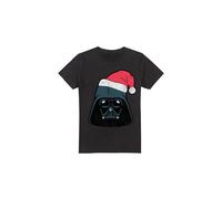 (XXL, Black) Star Wars Mens Darth Vader Santa Christmas T-Shirt