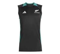 (XXL, Black/Teal) Adidas Mens All Blacks Vest Top