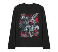 (XXL, Black) Transformers Unisex Adult Generations Autobots Roll Out And Protect Long-Sleeved T-Shirt