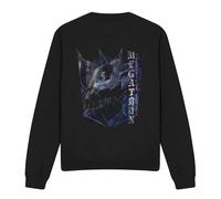 (XXL, Black) Transformers Unisex Adult Generations Villainous Megatron Comic Cover Sweatshirt