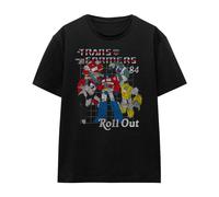 (XXL, Black) Transformers Womens/Ladies Roll Out T-Shirt