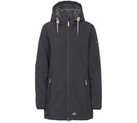 (XXL, Black) Trespass Womens/Ladies Kristen Longer Length Hooded Waterproof Jacket