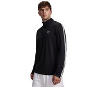(XXL, Black/White) Under Armour Mens Tech Textured Half Zip Top