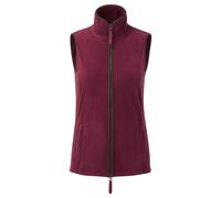 (XXL, Burgundy/Brown) Premier Womens/Ladies Artisan Fleece Gilet