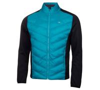 (XXL, Caribbean) Calvin Klein Mens Frontera Insulated Breathable Hybrid Golf Jacket