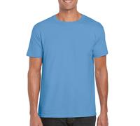 (XXL, Carolina Blue) Gildan Mens Soft Style Ringspun T Shirt