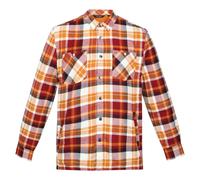 (XXL, Cathay Spice) Regatta Mens Thamos Checked Long-Sleeved Shirt