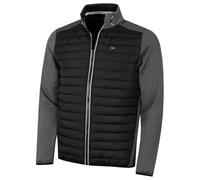 Calvin Klein Mens Hybrid Jacket - Charcoal/Black - XXL