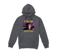 (XXL, Charcoal) Star Trek Mens Balance of Terror Hoodie