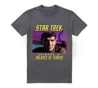 (XXL, Charcoal) Star Trek Mens Balance of Terror T-Shirt