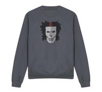 (XXL, Charcoal) Teenage Mutant Ninja Turtles Unisex Adult Casey Jones Mask Sweatshirt