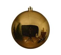 XXL Christmas Tree Bauble Dark Red Matt Shatterproof Plastic 200 mm