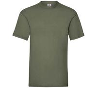 (XXL, Classic Olive) Fruit Of The Loom Mens Valueweight T-Shirt