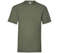 Fruit of the Loom Men's Valueweight T-Shirt in Olive | Size: 2XL Fruit Of The Loom Olive 2XL