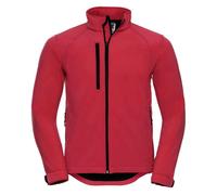 Russell Mens Plain Soft Shell Jacket PC6732