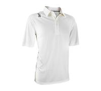 (XXL, Cream) Kookaburra Mens Elite Logo Cricket Shirt