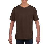 Gildan Men's Soft Style Ringspun T-Shirt in Chocolate | Size: 2XL Gildan Chocolate 2XL