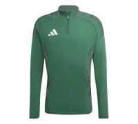 (XXL, Dark Green) Adidas Mens Half Zip Long-Sleeved Jersey