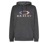 (XXL, Dark Grey Heather) Oakley Mens Bark Pullover Hoodie