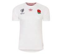 Umbro Mens England RWC Rugby Home Shirt 2023 Adults Top White XXL