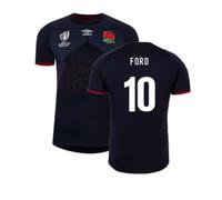 (XXL) England RWC 2023 Rugby Alternate Jersey (Ford 10)