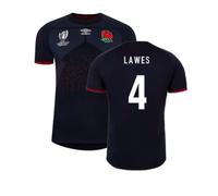 (XXL) England RWC 2023 Rugby Alternate Jersey (Lawes 4)