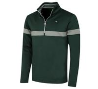 Calvin Klein Mens Scale CK Insul-Lite 1/2 Zip Sweater - Evergreen - XXL