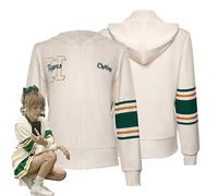 (XXL, Female Size) Adult Kids Children Stranger Cos Things Chrissy Cosplay Costume Hawkins High School Uniform Jacket Coat Halloween Carnival Suit