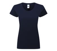 (XXL, French Navy) Russell Womens/Ladies Authentic Classic T-Shirt