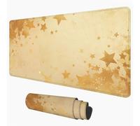 XXL Gaming Mouse Mat, Large Desk Pad, Gold & Starry Sky 90 x 40 cm 1D#523