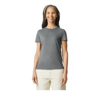 (XXL, Graphite Heather) Gildan Womens/Ladies Softstyle T-Shirt