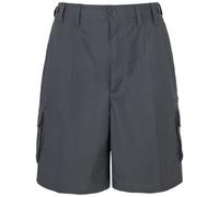 (XXL, Graphite) Trespass Mens Gally Water Repellent Hiking Cargo Shorts