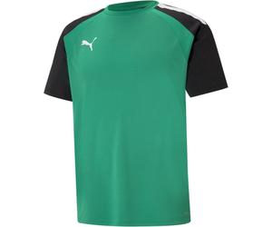 (XXL, Green/Black/White) Puma Mens TeamPACER Colour Block T-Shirt