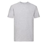(XXL, Grey) Fruit of the Loom Mens Super Premium Heather T-Shirt