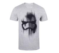 (XXL, Grey Marl) Star Wars Mens Trooper Mask T-Shirt