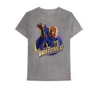 (XXL, Grey) Marvel Comics Unisex Adult What If I Am The Watcher Cotton T-Shirt