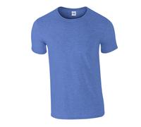 (XXL, Heather Royal) Gildan Mens Softstyle Heather T-Shirt