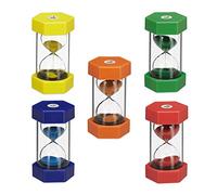 XXL hourglass set | Sandglass for Children,1/5/10/15/30 Minutes, Break-Proof