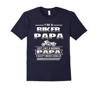 (XXL) i'm a biker papa shirt - MotorcyFather's Daye Rider T-shirt-Father's Day