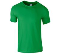 (XXL, Irish Green) Gildan Mens Short Sleeve Soft-Style T-Shirt