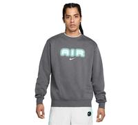 (XXL, Iron Grey) Nike Mens Air Crew Neck Relaxed Fit Long-Sleeved Sweatshirt